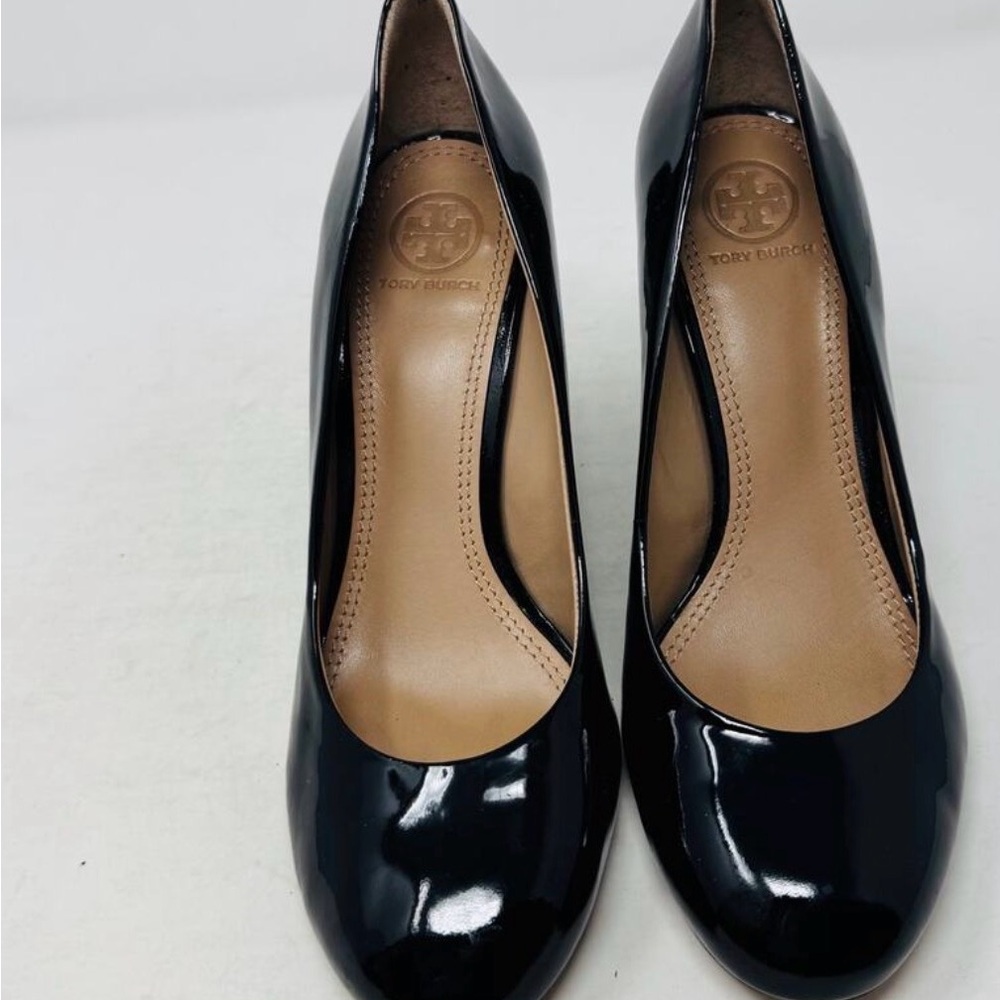 Tory Burch Black Patent Leather Heels - Picture 12 of 14